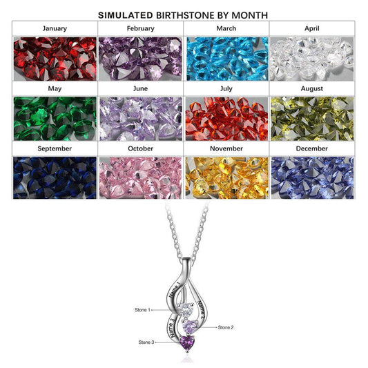 december birthstone necklace by glamcarat
