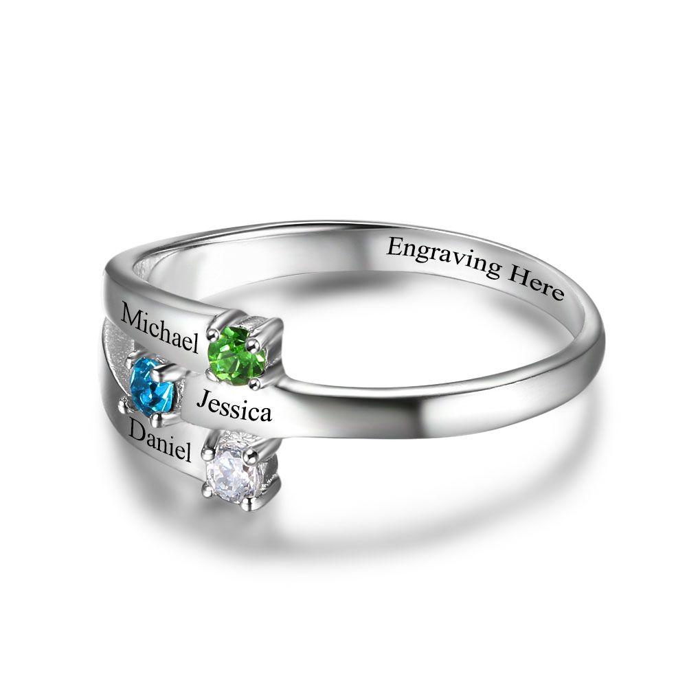 custom birthstone ring
