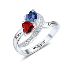 january birthstone ring