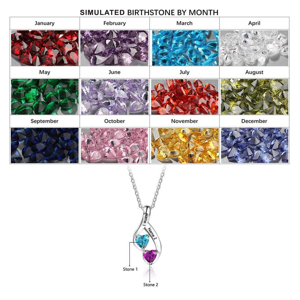 Leafael Infinity Love Heart Necklace, Birthstone Necklaces for Women with  Healing Stones, Allergy-Free Jewelry for Women, Silver-Tone Pendant Necklace  with Gift Box, 18+2 Inch Chain Extender price in Saudi Arabia | Amazon