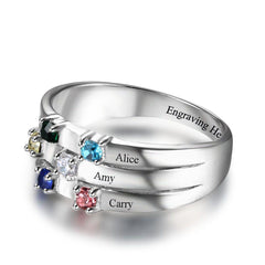 sterling silver ring for her